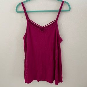 Torrid Cross Front Tank size 0
